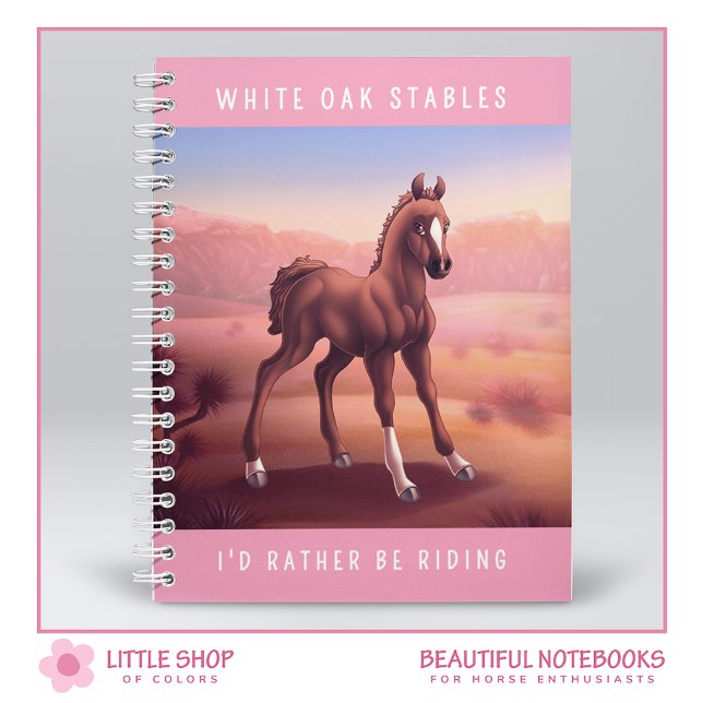 Caderno Espiral Pé de castanho personalizável (Criador carregado)