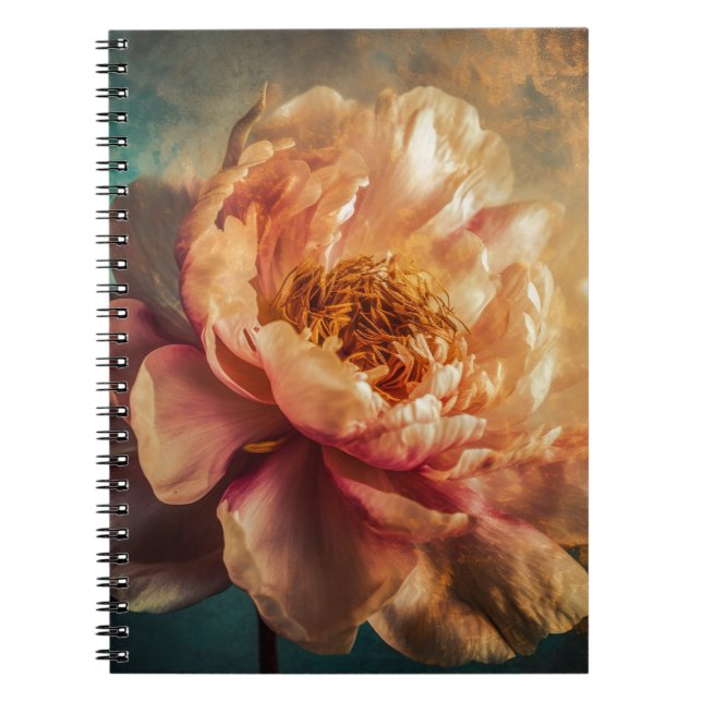 Caderno Espiral Peach Beauty (Frente)