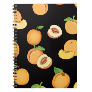Caderno Espiral Peach Pattern 5