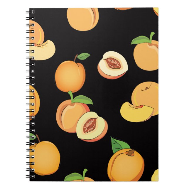 Caderno Espiral Peach Pattern 5 (Frente)