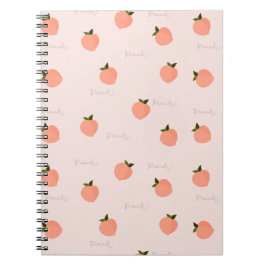 Caderno Espiral Peachify Peach