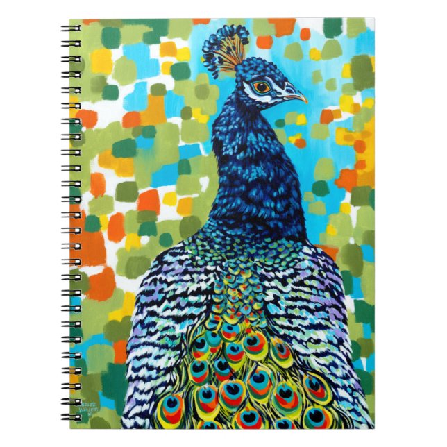 Caderno Espiral Peacock II Plumado (Frente)