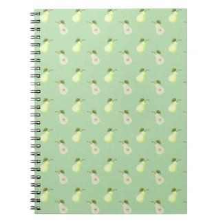 Caderno Espiral pears