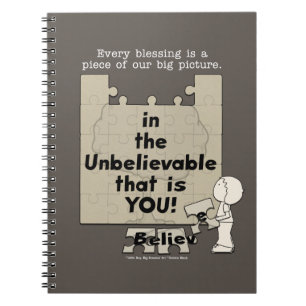 Caderno Espiral Peça da Grande Imagem