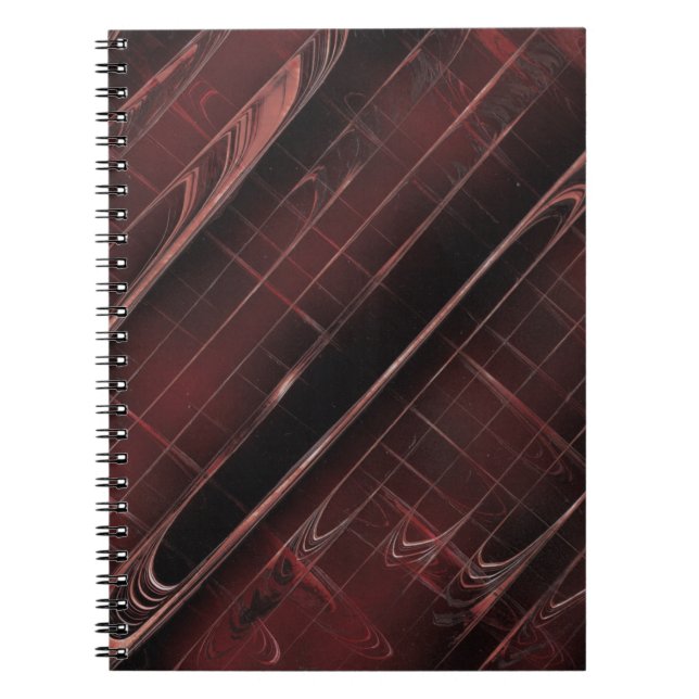 Caderno Espiral Peça de declaração de xadrez (Frente)