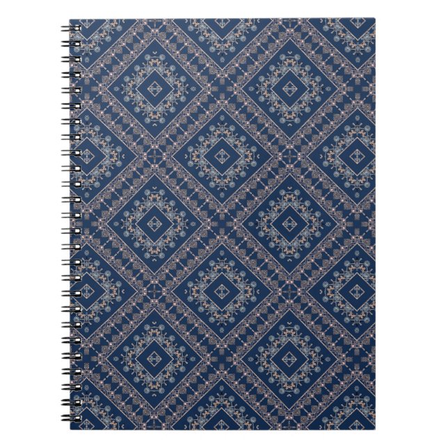 Caderno Espiral Peça de joias de pérolas miçangas decorativas sem  (Frente)