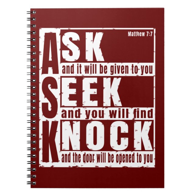 Caderno Espiral peça procure bata  (Frente)