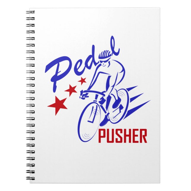Caderno Espiral Pedal Pusher (Frente)
