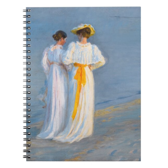Caderno Espiral Peder Severin Kroyer - Anna Ancher & Marie Kroyer (Frente)