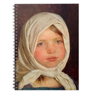 Caderno Espiral Peder Severin Kroyer - Menina de Hornbaek