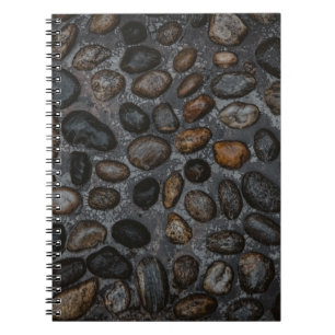 Caderno Espiral Pedras de cor ordenadas