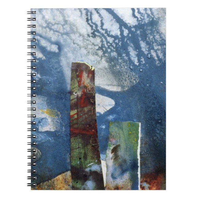 Caderno Espiral Pedras eretas II (Frente)