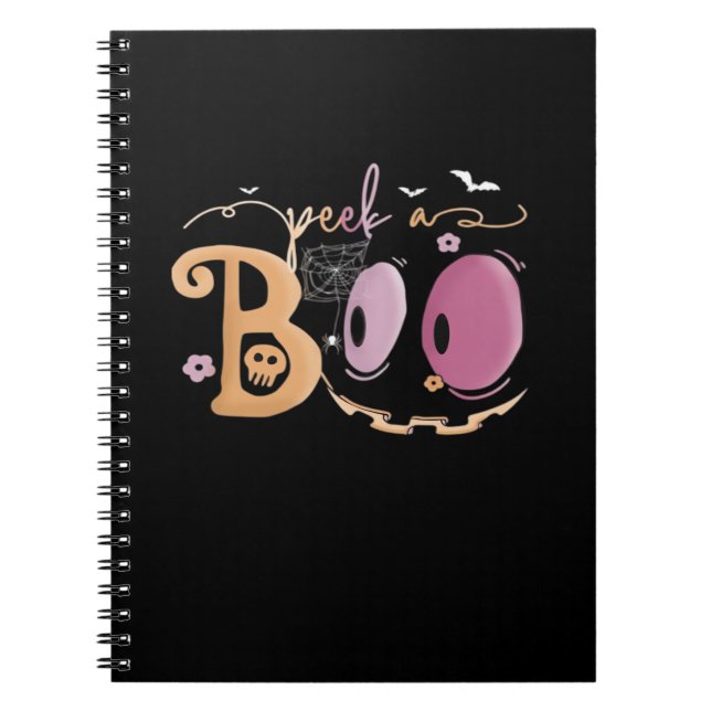 Caderno Espiral Peekaboo Halloween Sloth Essencial (Frente)