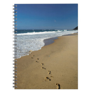 Caderno Espiral Pegadas na Praia, Mabibi, Thongaland