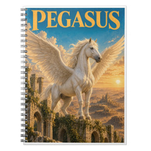 Caderno Espiral Pégaso, Monstro de Fantasia Gótica