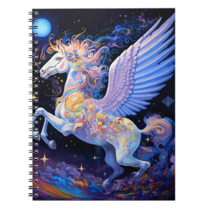Caderno Espiral Pegasus Fantasy Art