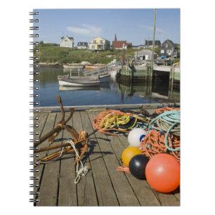 Caderno Espiral Peggy's Cove, Nova Scotia, Canadá 2