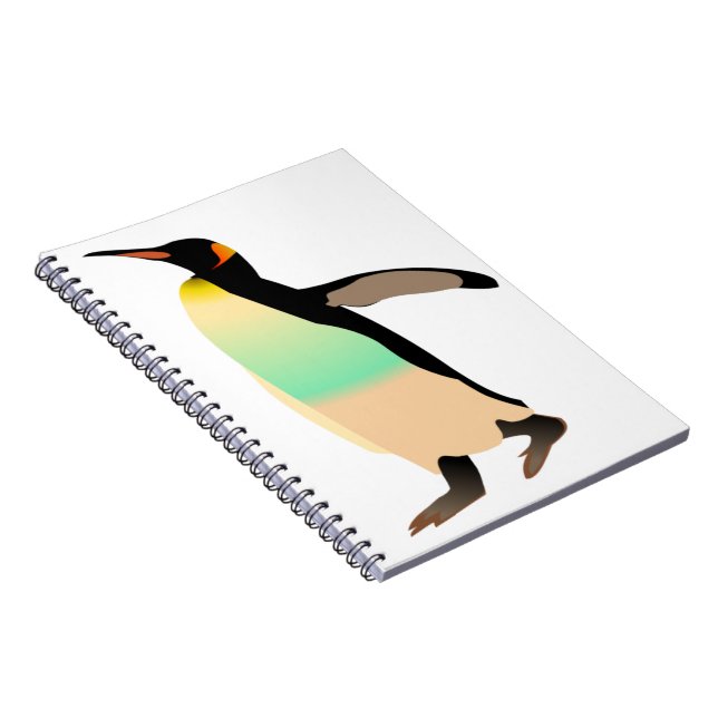 Caderno Espiral Peguin Colorido (Lado Direito)