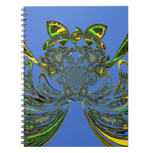 Caderno Espiral Peixe de penas