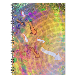 Caderno Espiral Peixe de seta para natação