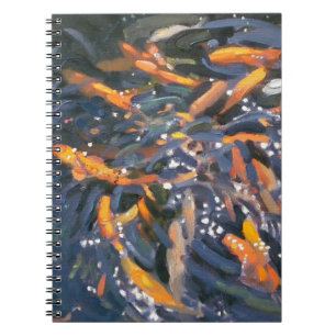 Caderno Espiral Peixe dourado 2010