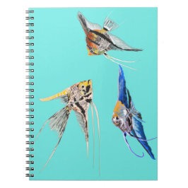 Caderno Espiral Peixe escalar