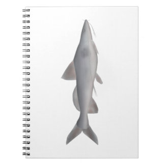 Caderno Espiral Peixe-gato de whiskered longo