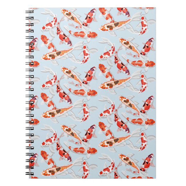 Caderno Espiral Peixe Koi (Frente)