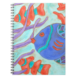 Caderno Espiral Peixe pop