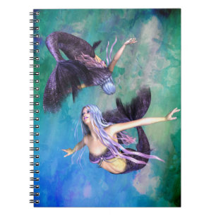Caderno Espiral Peixes