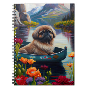 Caderno Espiral Pekingese em um remo: uma aventura cética