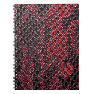 Caderno Espiral Pele de cobra: fundo abstrato.