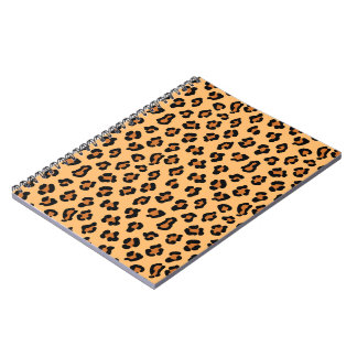 Caderno Espiral Pele Leopard