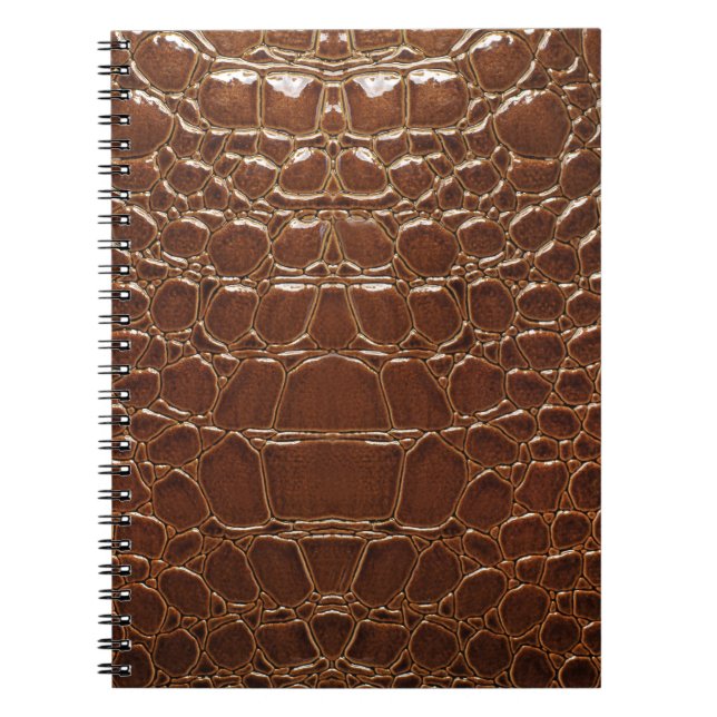 Caderno Espiral Pele Moda: Conceito De Estilo De Tendência. (Frente)