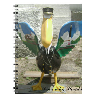 Caderno Espiral Pelicano de Pensacola