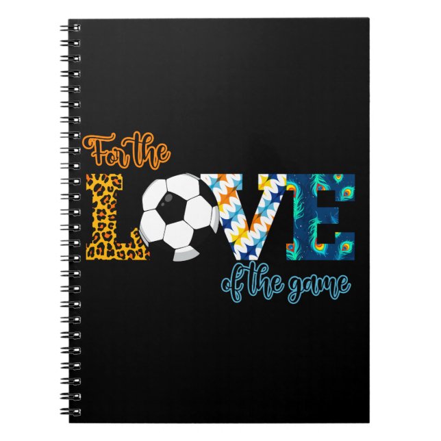 Caderno Espiral Pelo Amor Do Caça Mãe Leopardo (Frente)