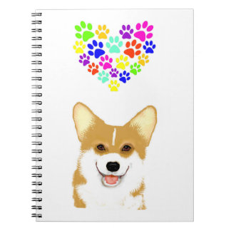 Caderno Espiral Pembroke Corgi