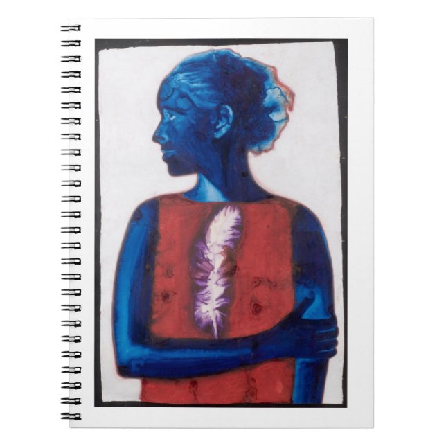 Caderno Espiral Pena branca (Frente)