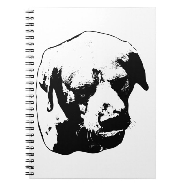 Caderno Espiral Pensamento Mantido Baixo (Frente)