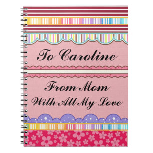 Caderno Espiral Pensamentos do Diário da mãe - SRF