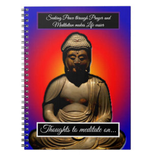 Caderno Espiral Pensamentos para meditar sobre