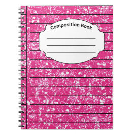 Caderno Espiral Pense a rosa