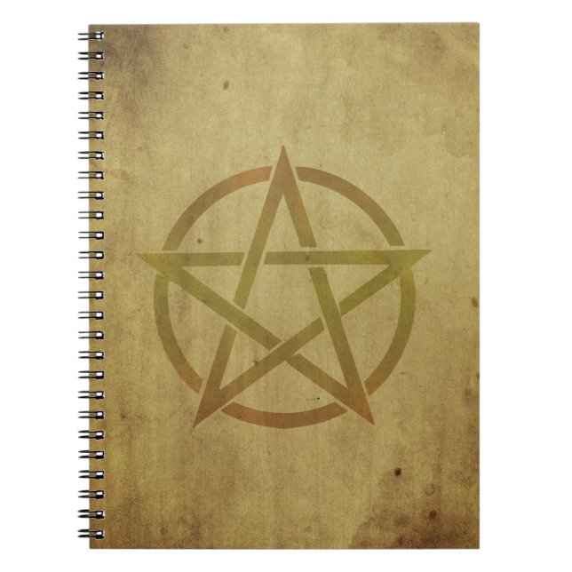 Caderno Espiral Pentagrama texturizado (Frente)