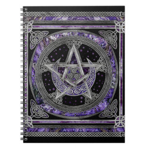 Caderno Espiral Pentagrama Triskelion