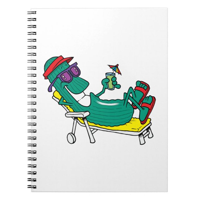 Caderno Espiral pepino legal (Frente)