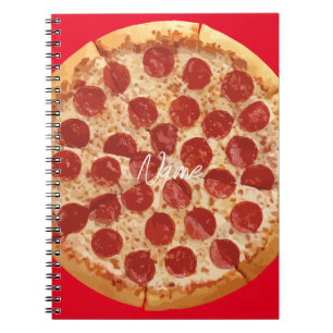 Caderno Espiral Pepperoni Pizza Thunder_Cove