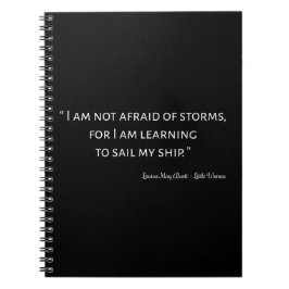 Caderno Espiral Pequenas mulheres, citando I - Estilo clássico