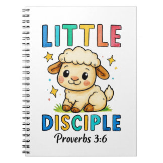 Caderno Espiral Pequeno Discípulo Provérbios 3:6