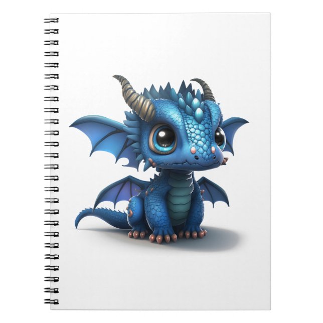 Caderno Espiral Pequeno Dragão (Frente)