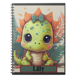 Caderno Espiral Pequeno Explorador Dinossauro: Rugir com Confiança